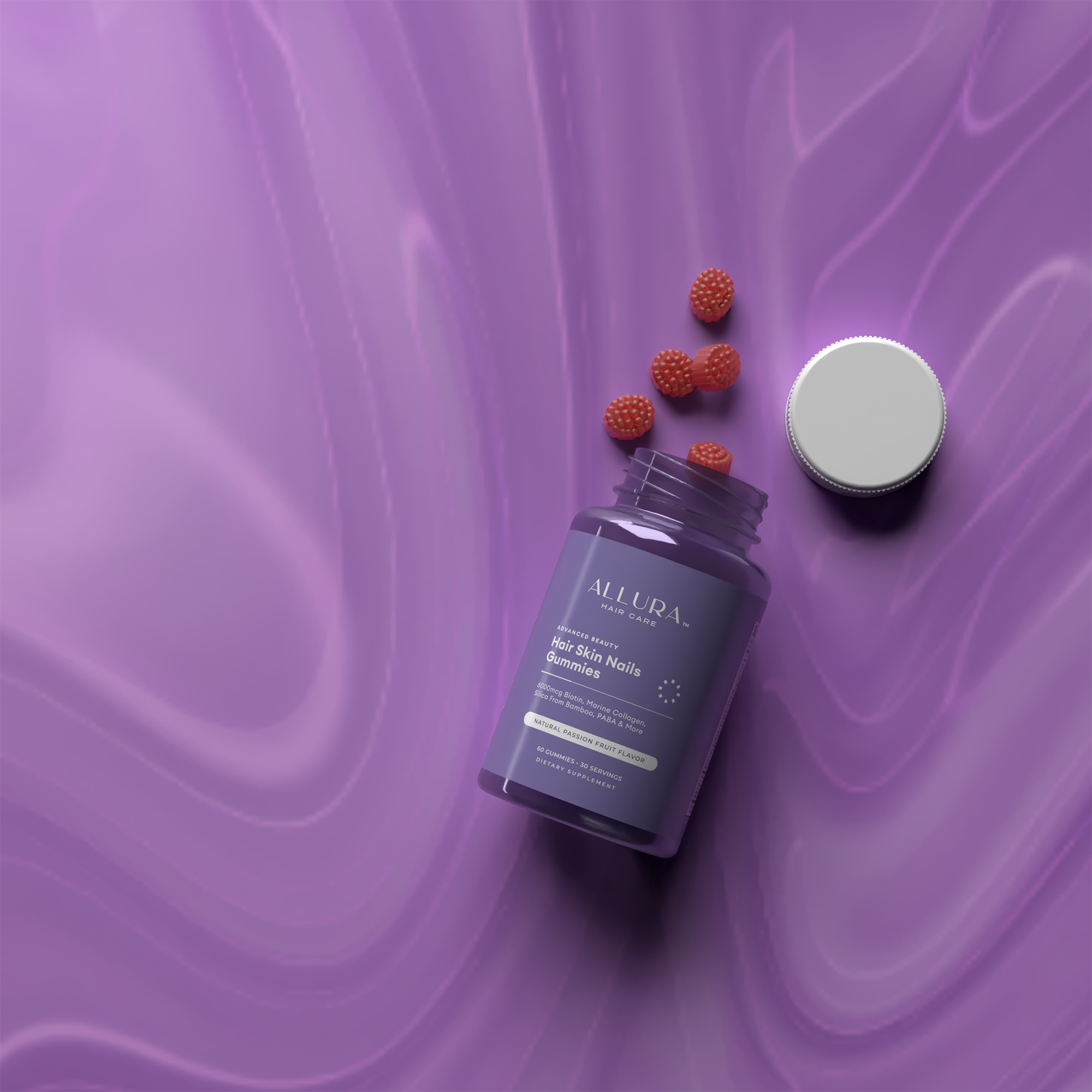 1 Hair Skin & Nails Gummies Image 3